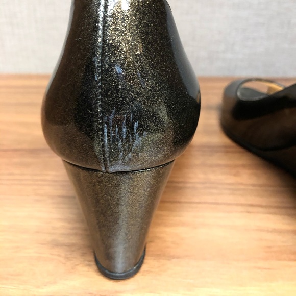 Christian Louboutin Bronze Wedge - Picture 3 of 7